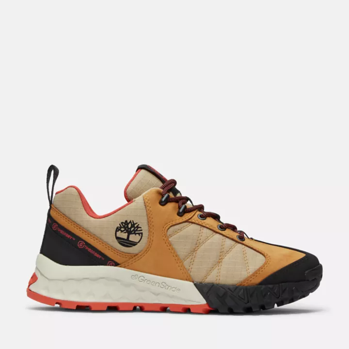 Chaussures de randonnée imperméables Trailquest Timberland x Icebreaker pour femme en jaune