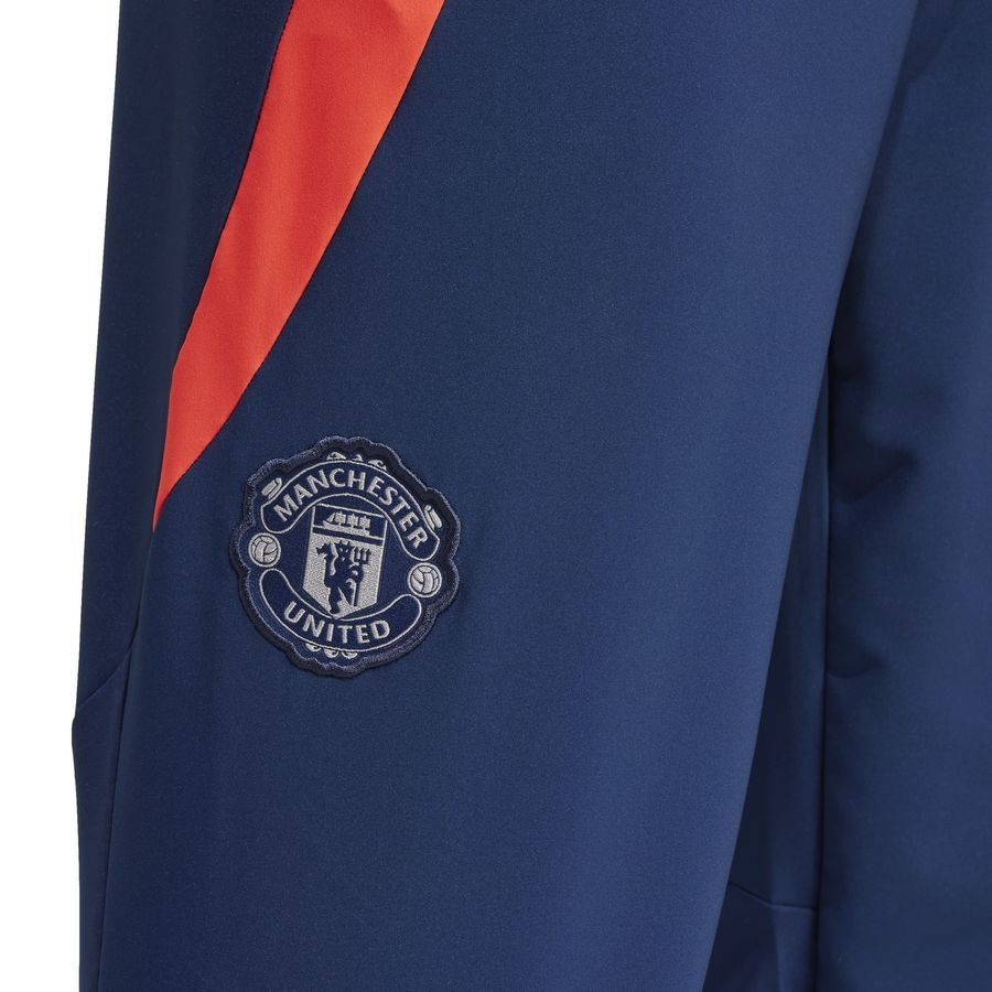 Manchester United Bas de Survêtement Tiro 24 Presentation - Bleu/Rouge