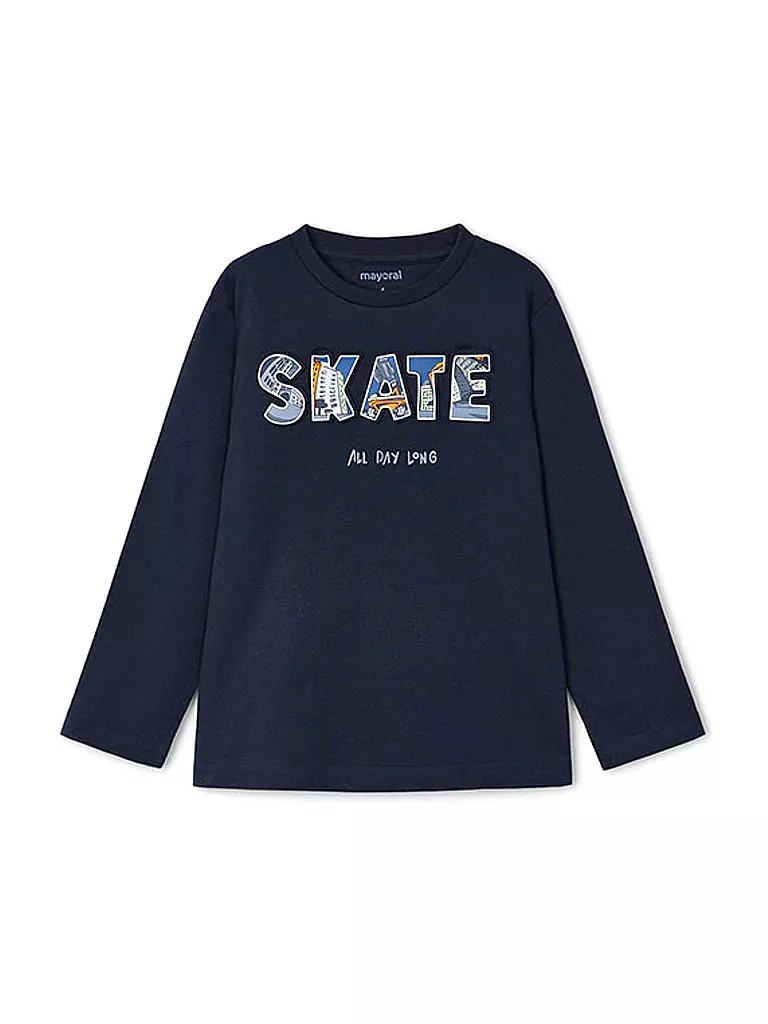 MAYORAL Jungen Langarmshirt dunkelblau