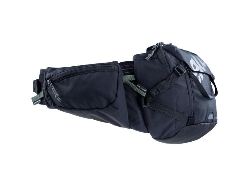 evoc Hüfttasche Hip Pack Pro 3 l, Schwarz Belüftete Hightech-Tragetasche
