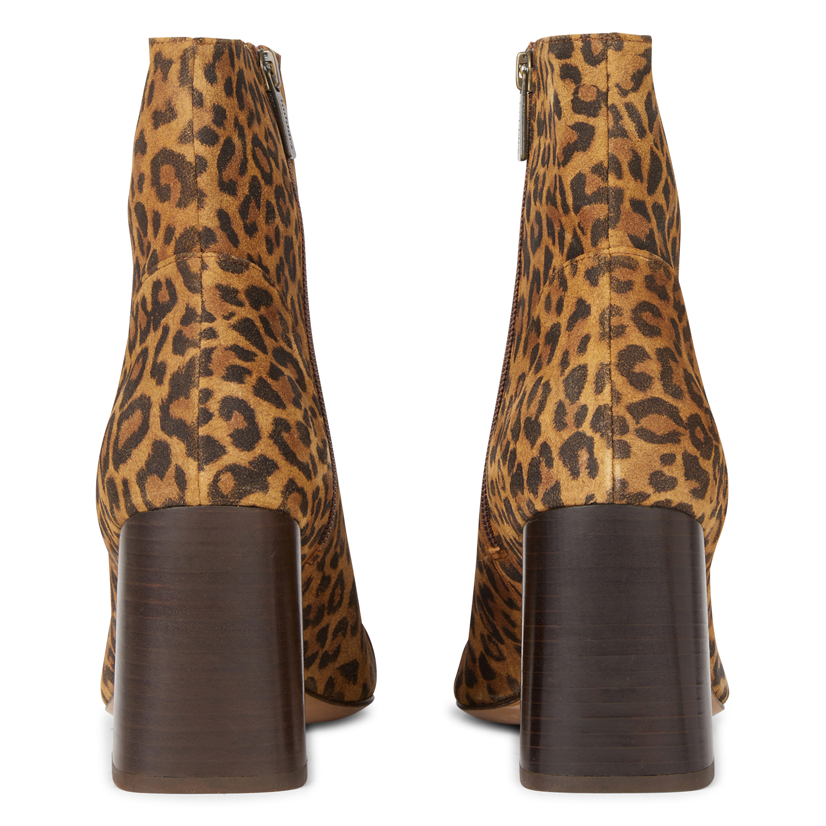 ALINE - Bottines à talons léopard | Multicolore