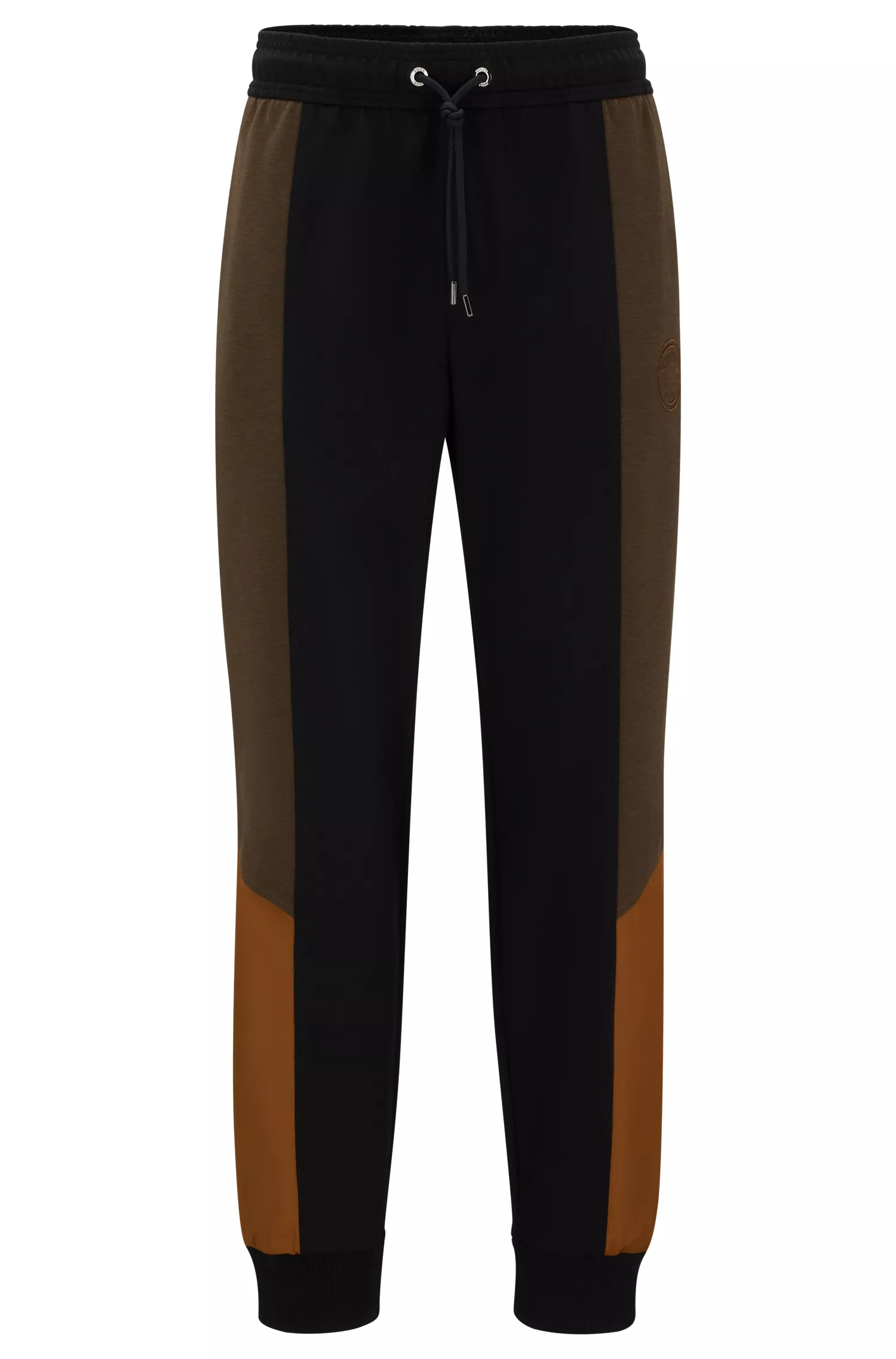Calça de fato de treino BOSS Black-Porsche x BOSS impermeável com bordado do logótipo