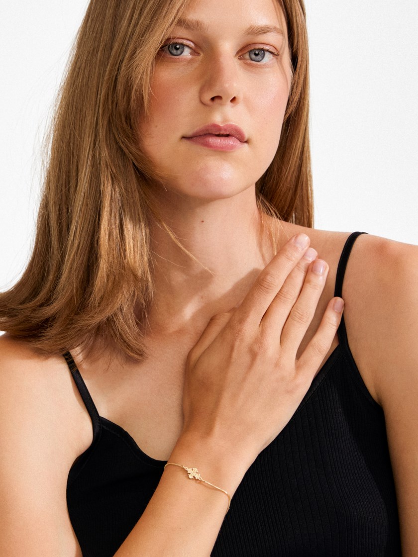 Dagmar Bracelet Old Gold