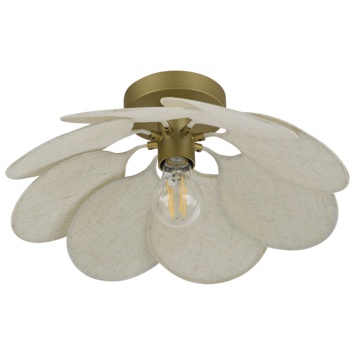 KARWEI plafondlamp Linde beige Ø40 x 7,5cm