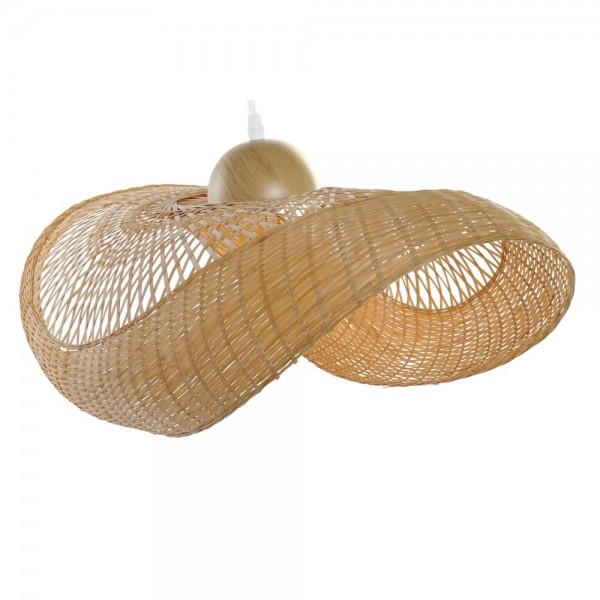 Suspension bambou chapeau (70 x 40 x 22 cm)