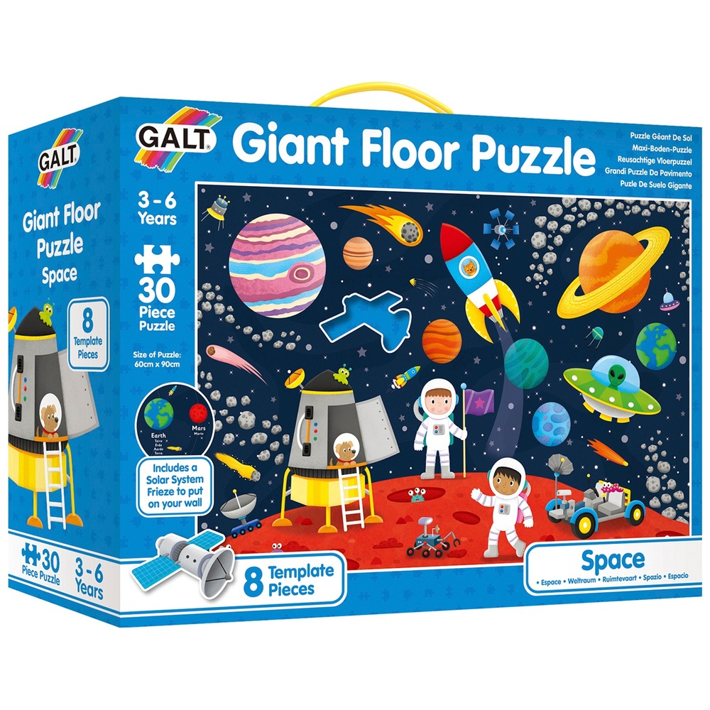 Galt Riesen-Bodenpuzzle: Weltraum, 30-teiliges Puzzle