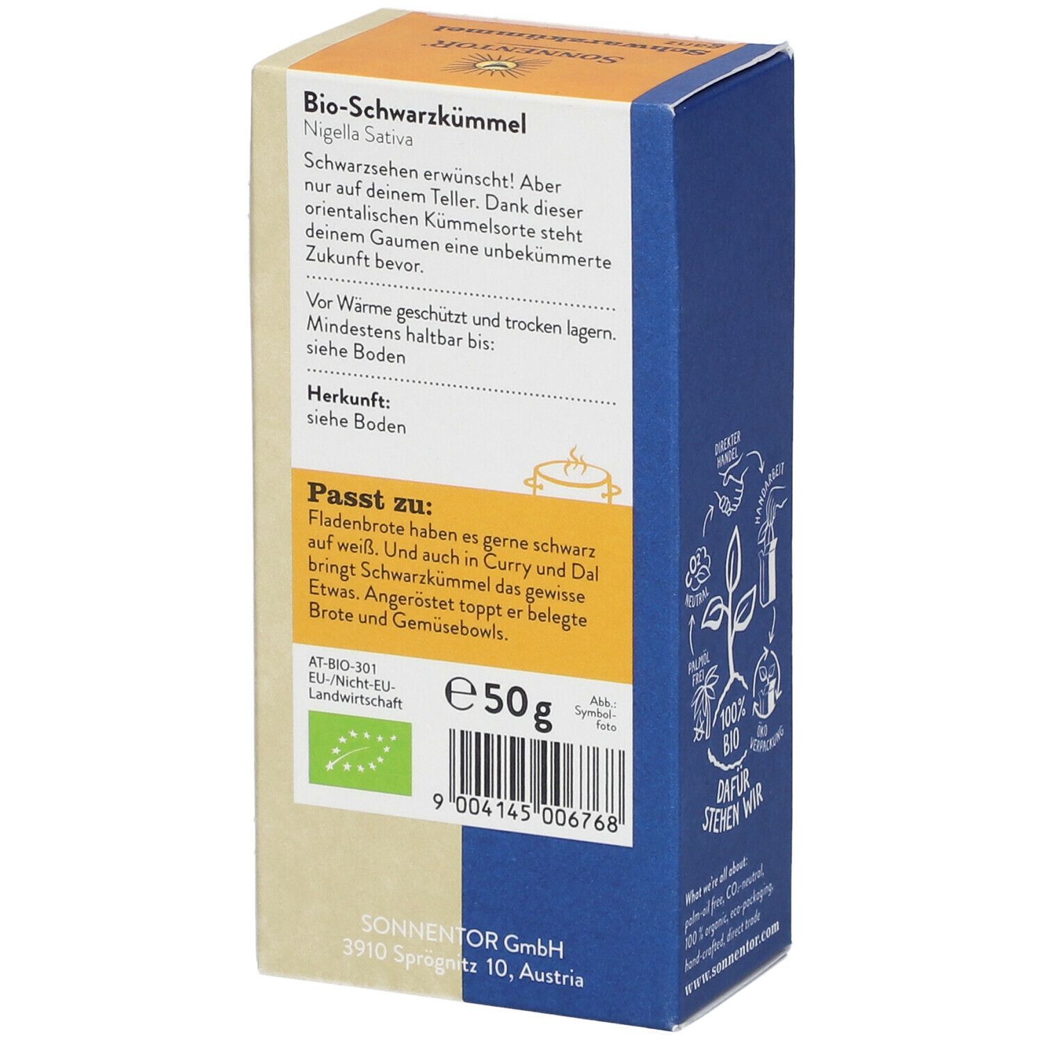 SonnentoR® Schwarzkümmel bio