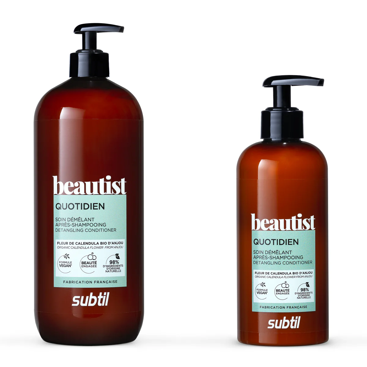 Soin Démêlant Quotidien Beautist 100ml / 280ml / 950ml