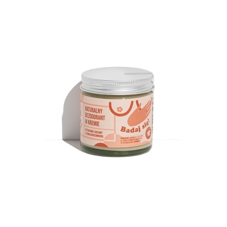 Mydlarnia Cztery Szpaki Natural Citrus-Herbal Deodorant Cream Limited Edition 
