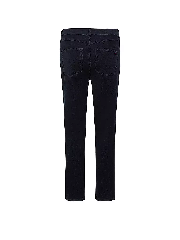 TOMMY HILFIGER Cordhose Slim Fit dunkelblau