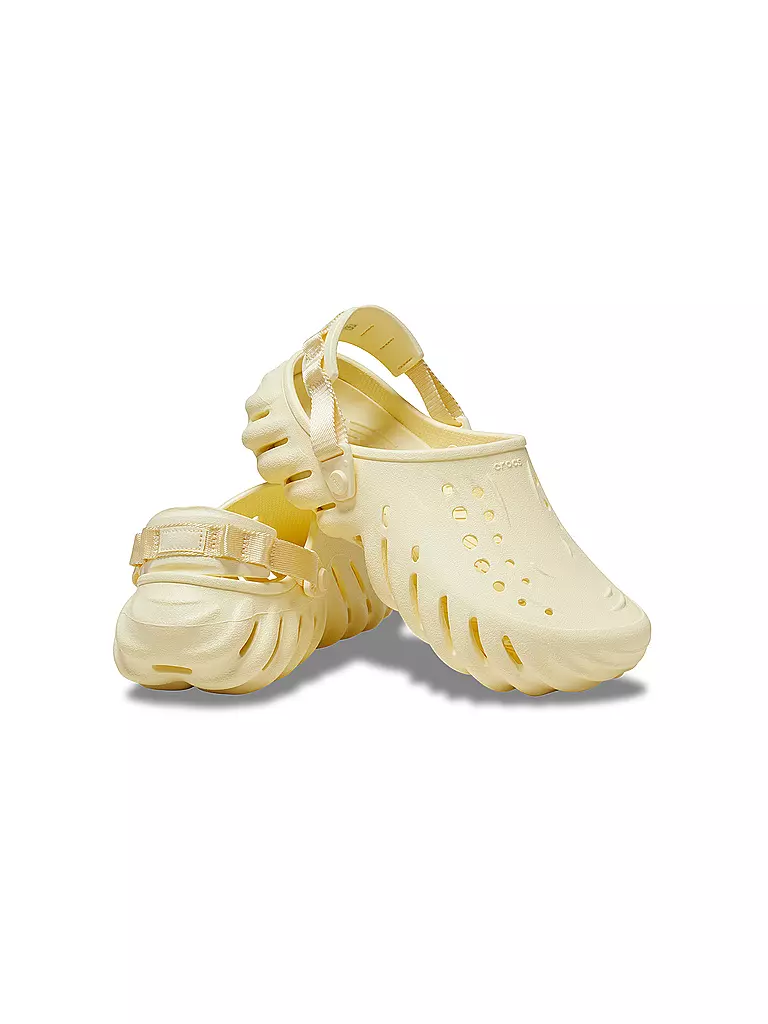 CROCS Pantoletten ECHO CLOG creme