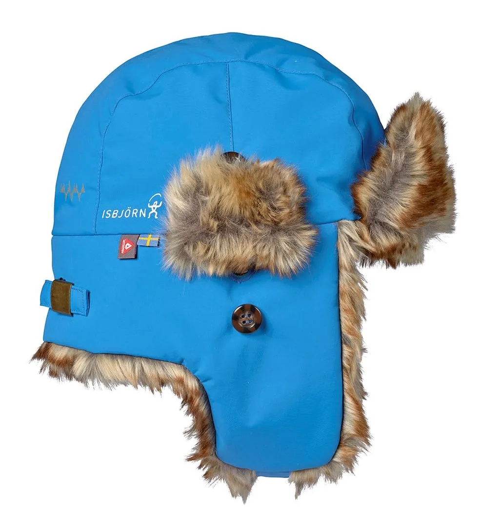 Isbjörn of Sweden Kids' Squirrel Winter Cap Skyblue