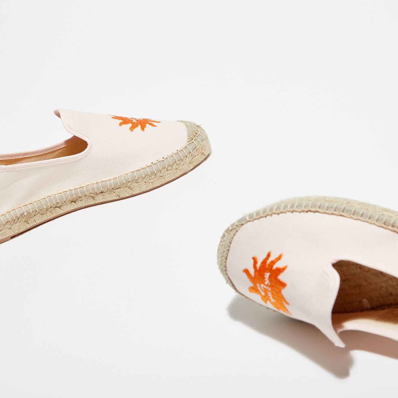 Quartier Latin Espadrilles en Textile rose pale