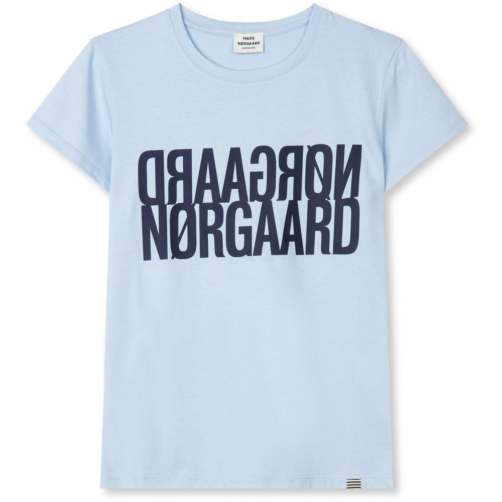 Køb Mads Nørgaard Cashmere Blue Single Organic Tuvina Tee