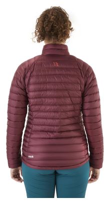 Doudoune Femme Rab Microlight Bordeaux