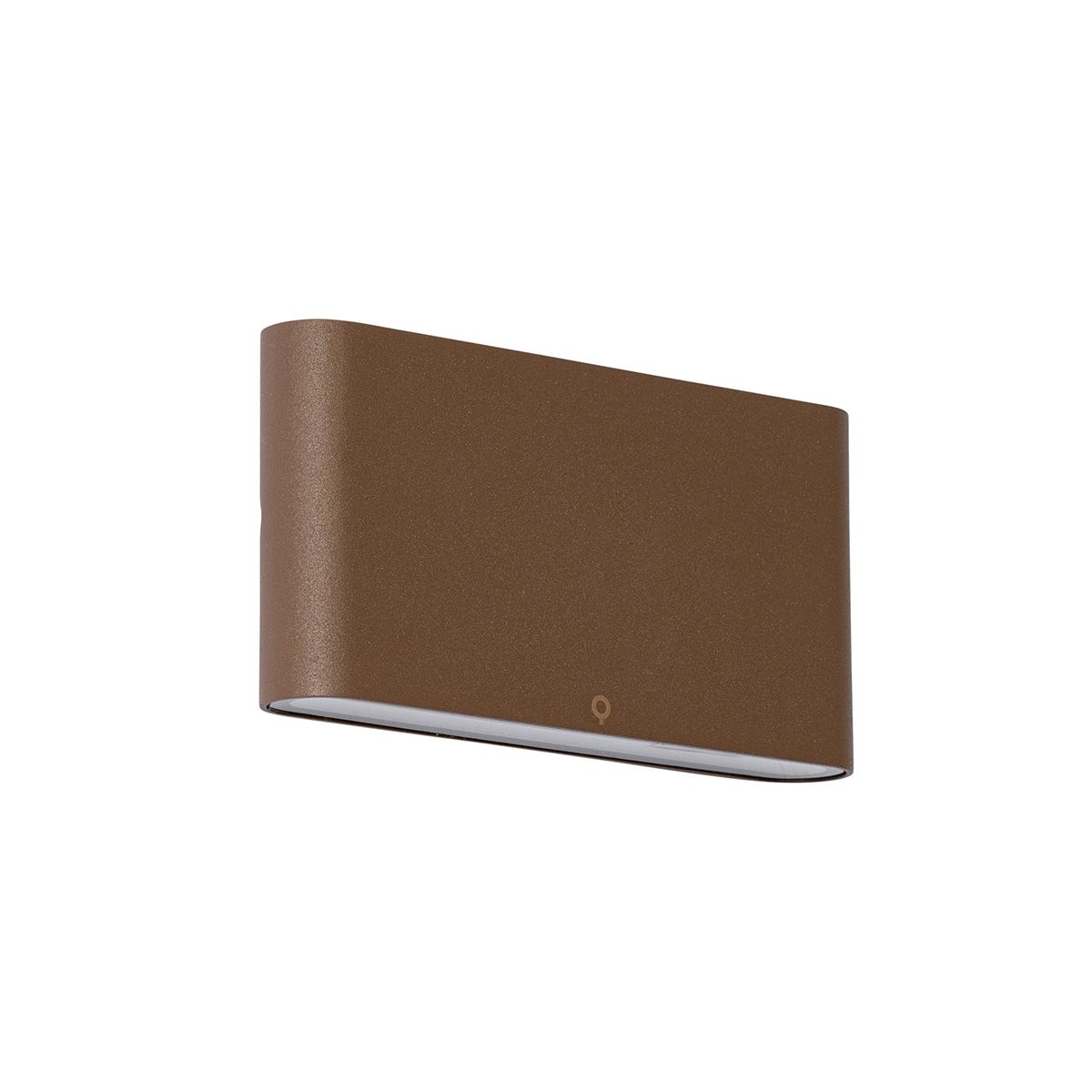 Moderne buiten wandlamp roestbruin 17,5 cm incl. LED IP65 - Batt