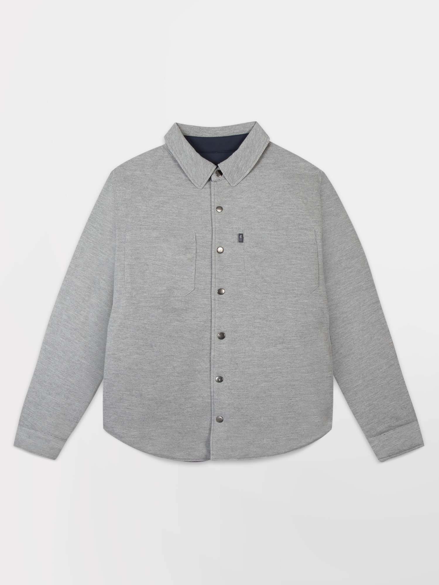 Veste Homme Reversible 4 poches Marine et Gris