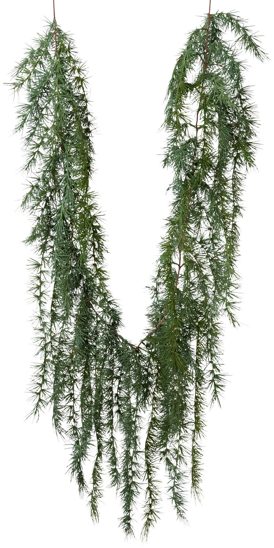 my home Winterliche Kunstpflanze »Hermine, Weihnachtsdeko, Weihnachtsgirlande« Girlande aus Zedern-Zweigen, Länge ca. 190 cm