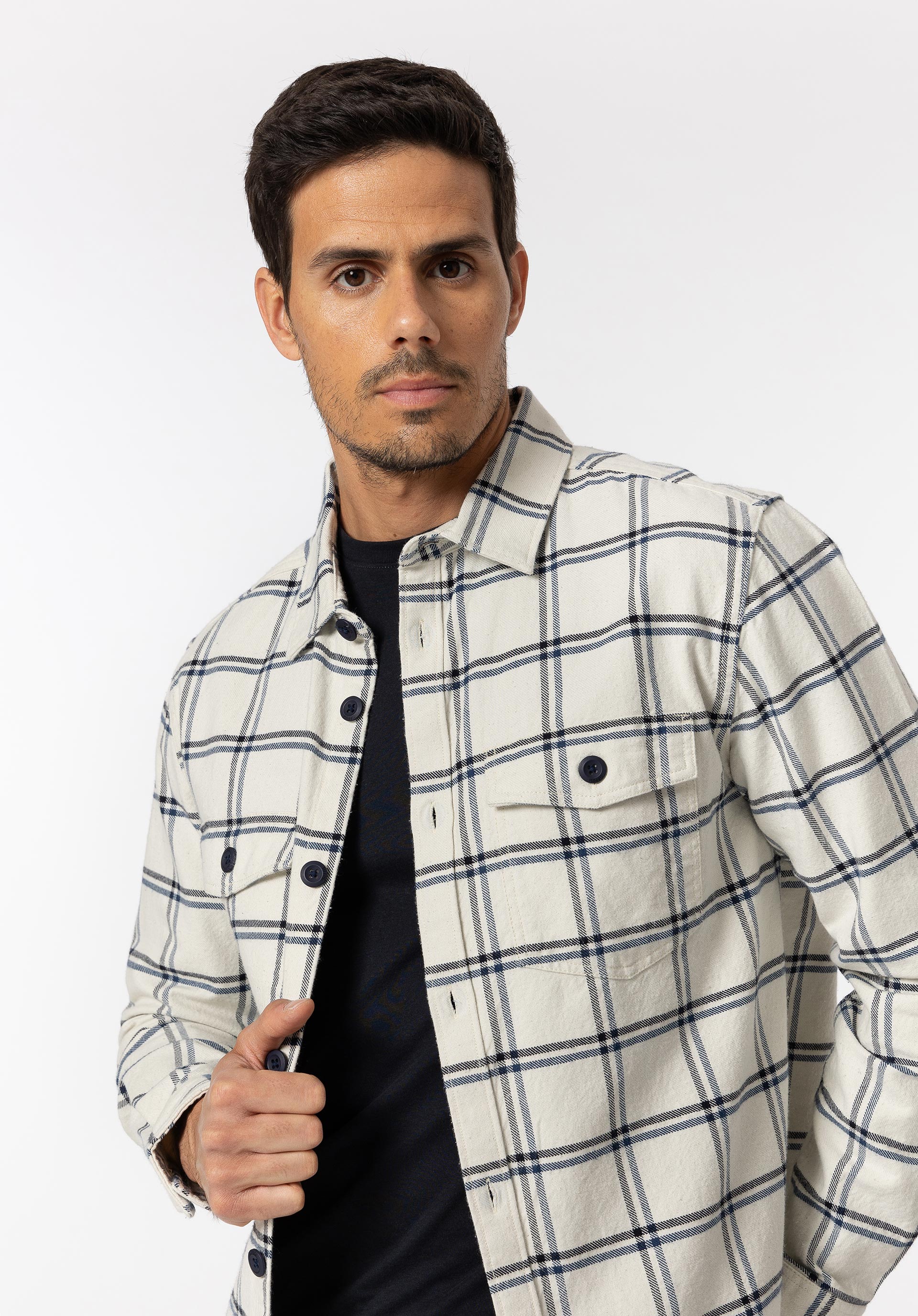 Camisa Overshirt Flanela Xadrez
