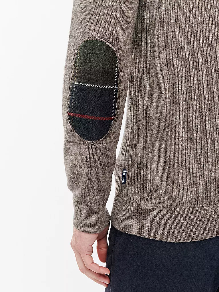 BARBOUR Pullover HOLDIN  hellbraun