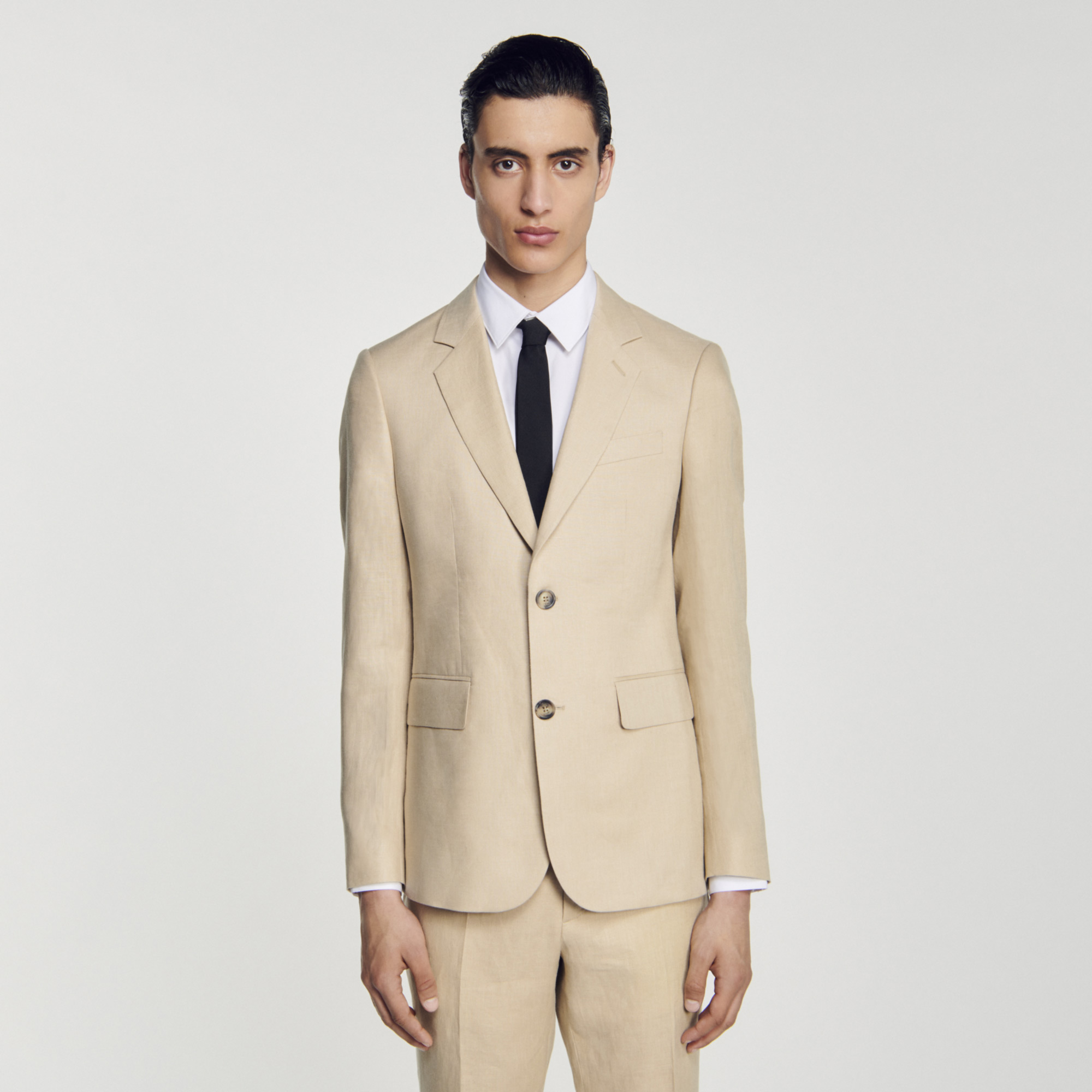 Veste de costume en lin
