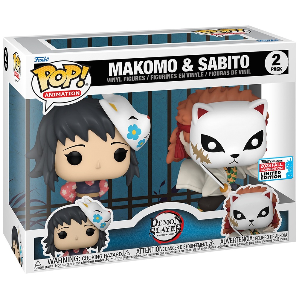POP! Vinyl: Demon Slayer – Makomo & Sabito 2er-Pack