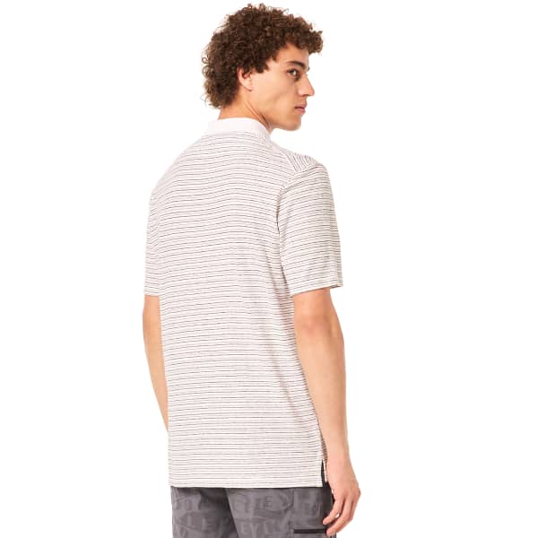 Polo OAKLEY DEBRIS STRIPE WHITE