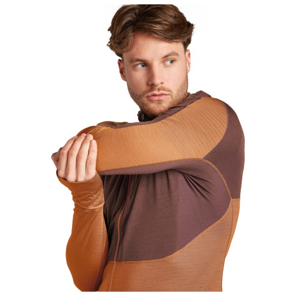 Icebreaker - Merino 200 Realfleece Descender L/S Zip Hoodie - Pull polaire