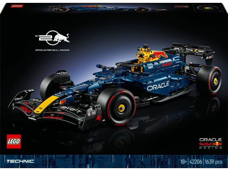 LEGO® Technic Oracle Red Bull Racing RB20 F1 Rennauto 42206 LEGO Set für Erwachsene und Formel-1-Fans