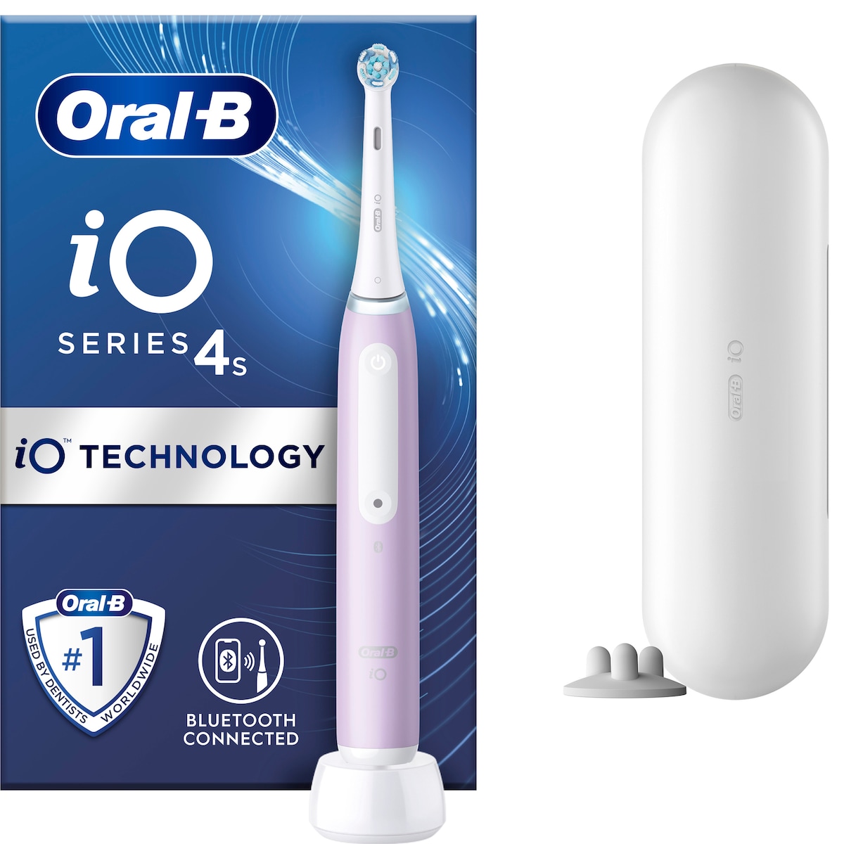 Oral-B iO 4s elektrisk tannbørste 414889 (lavendel)