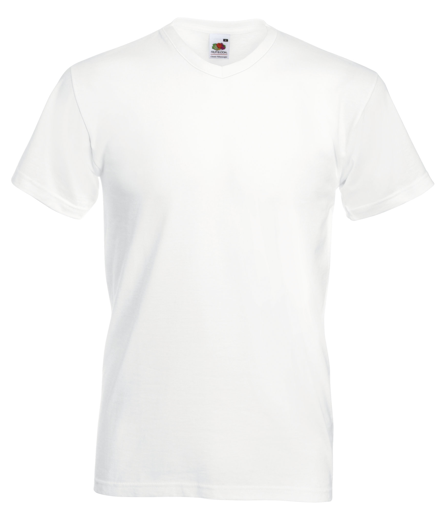 Fruit of the Loom 61-066-0 - T-shirt Col V Confort et Élégance en Coton