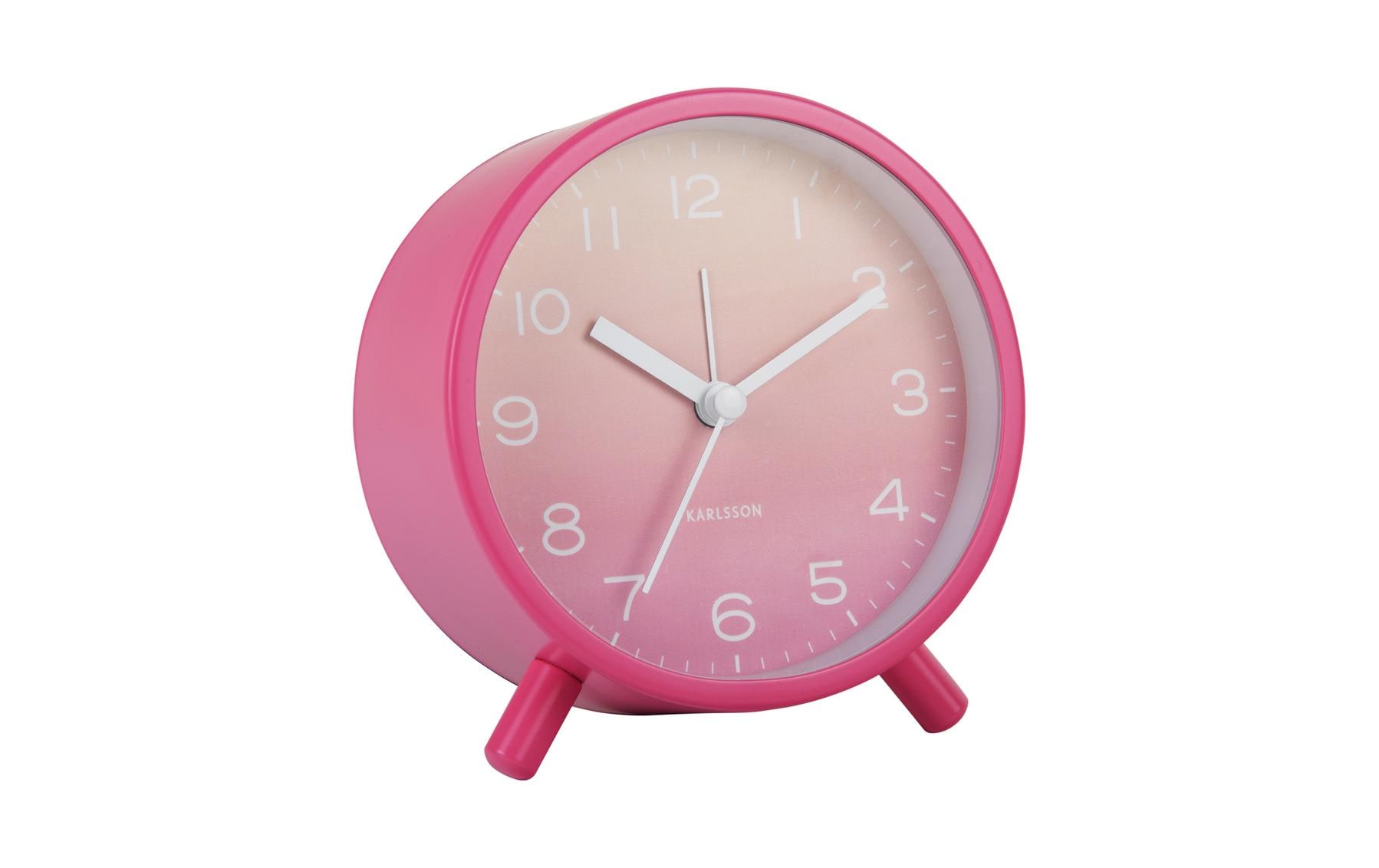 Klassischer Wecker Gradient PinkAnalogwecker