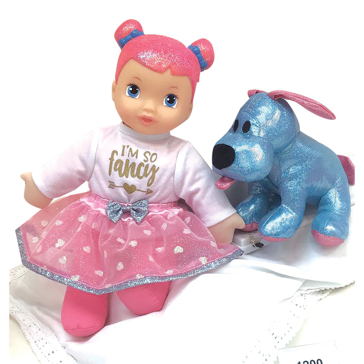 Poupée 34 cm et son chien interactif