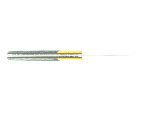 Le Thiers Pote - mitre en os de Girafe - Manche en Erable stabilisé Couteau Le Thiers par Locau