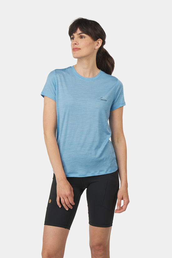 Ayacucho Ayacucho Ridge Trail Merino T-Shirt Print Dames