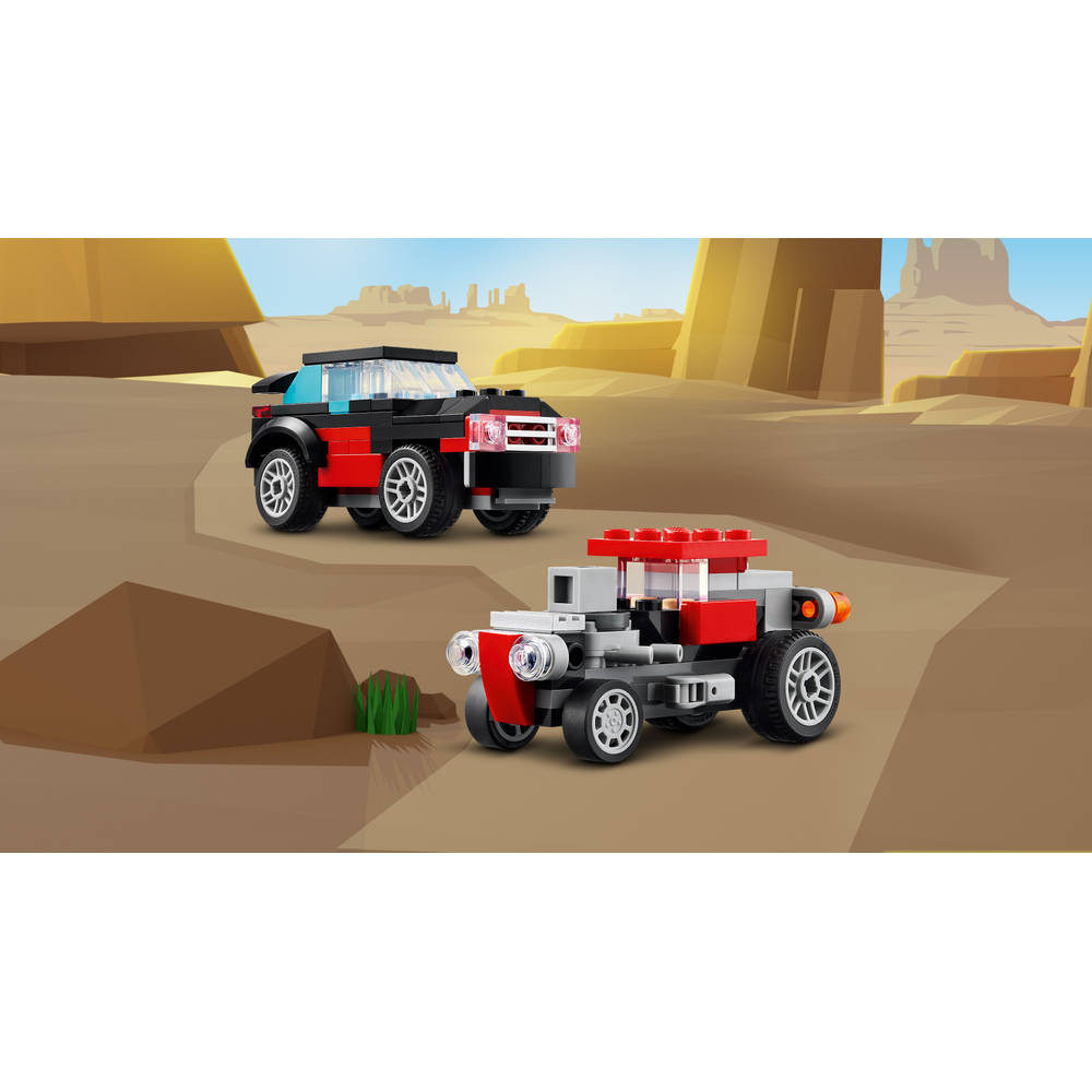 LEGO Creator 3-in-1 truck met helikopter 31146