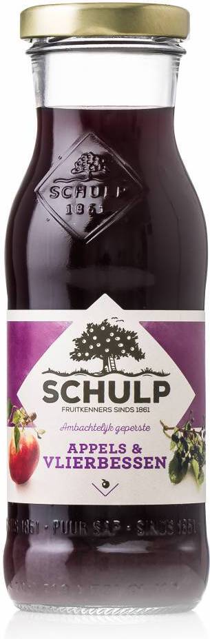 Schulp ambachtelijke appel vlierbessap 200 ml