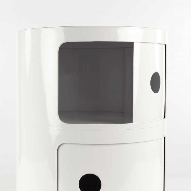 Kartell Componibili kast extra large (4 comp.) Ø32 rood