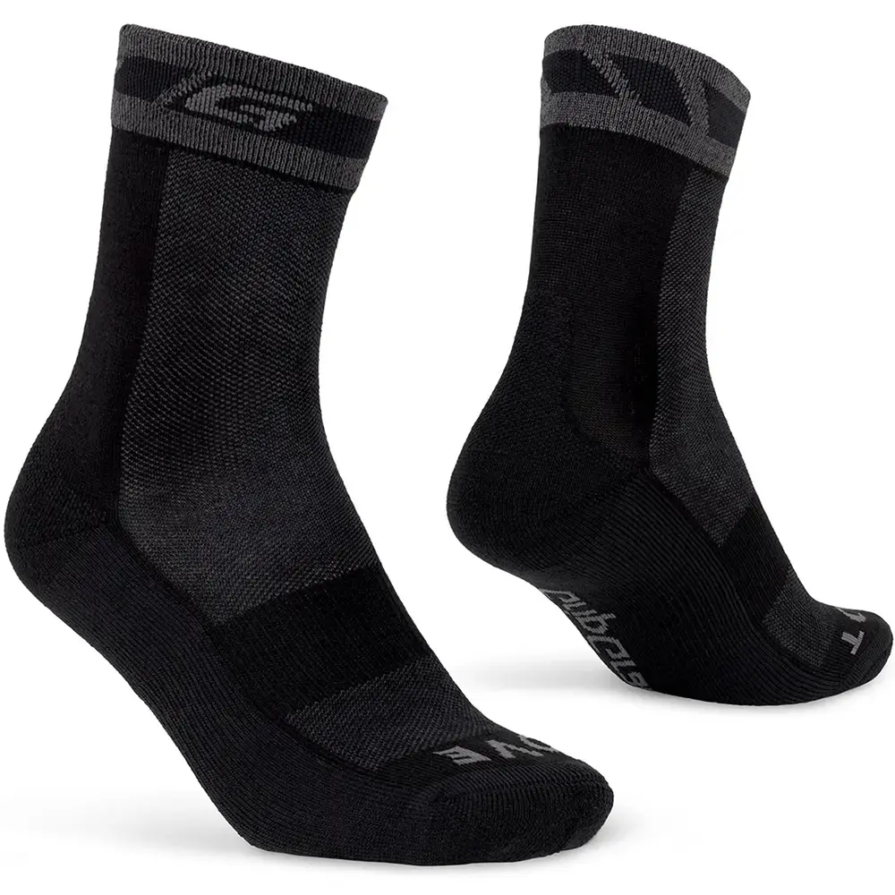 GripGrab Merino Winter Sokken Zwart