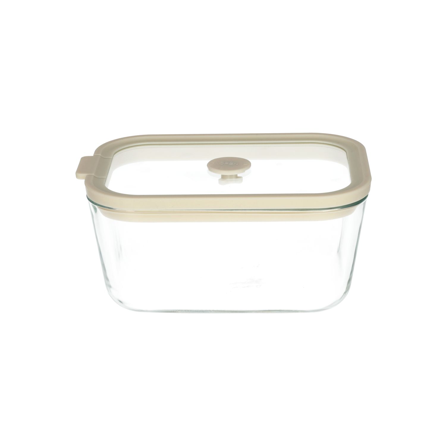 Vershoud/ovenschaal met glazen deksel, hittebestendig glas en siliconen, 750 ml