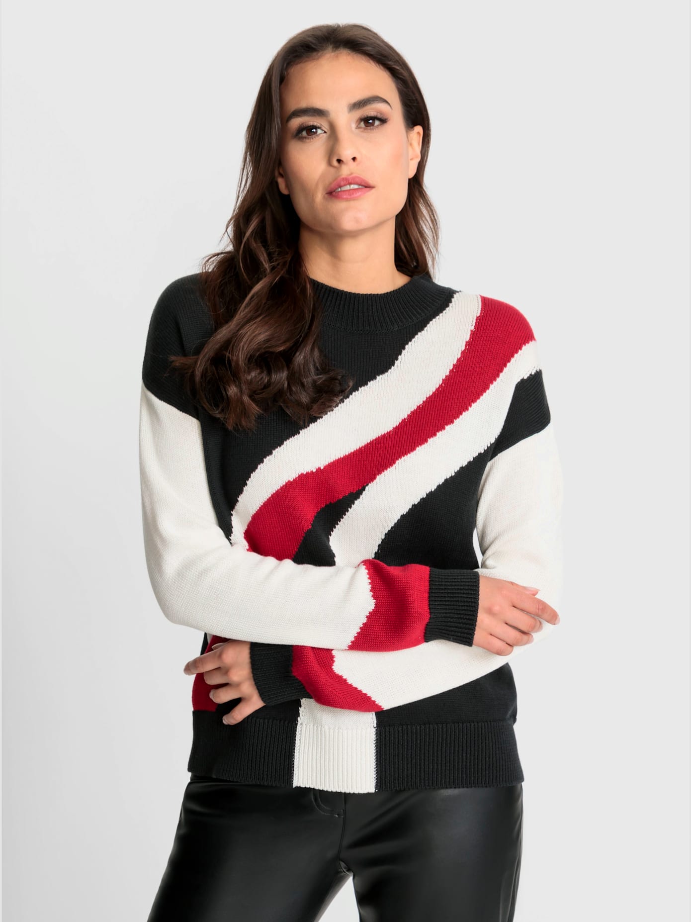Pull combinaison de couleurs tendance