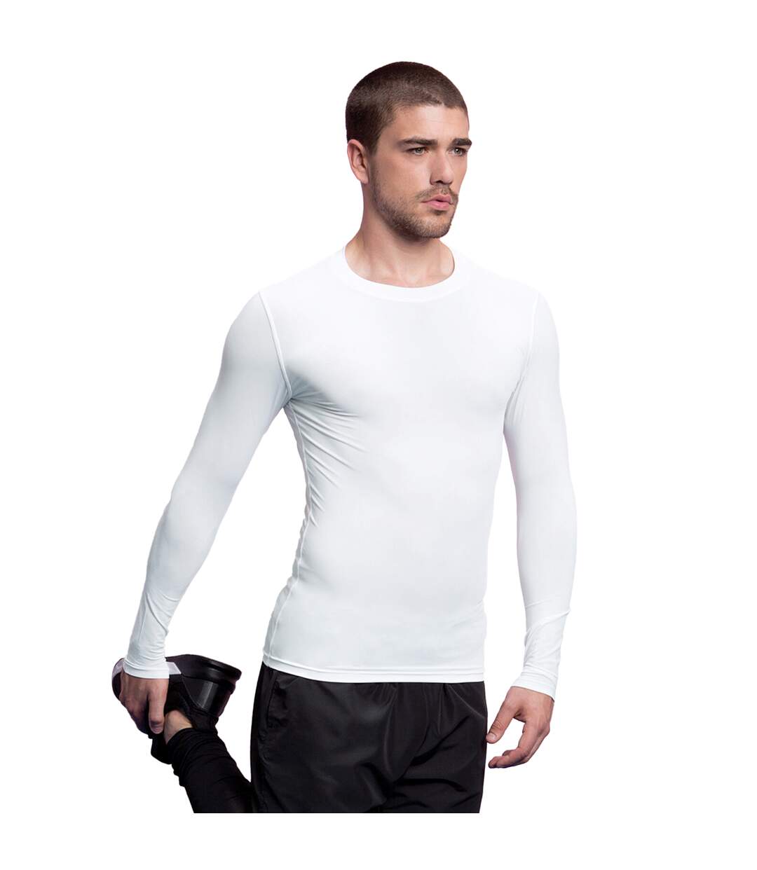 Gamegear® Warmtex - T-shirt thermique à manches longues - Homme (Blanc) - UTBC438