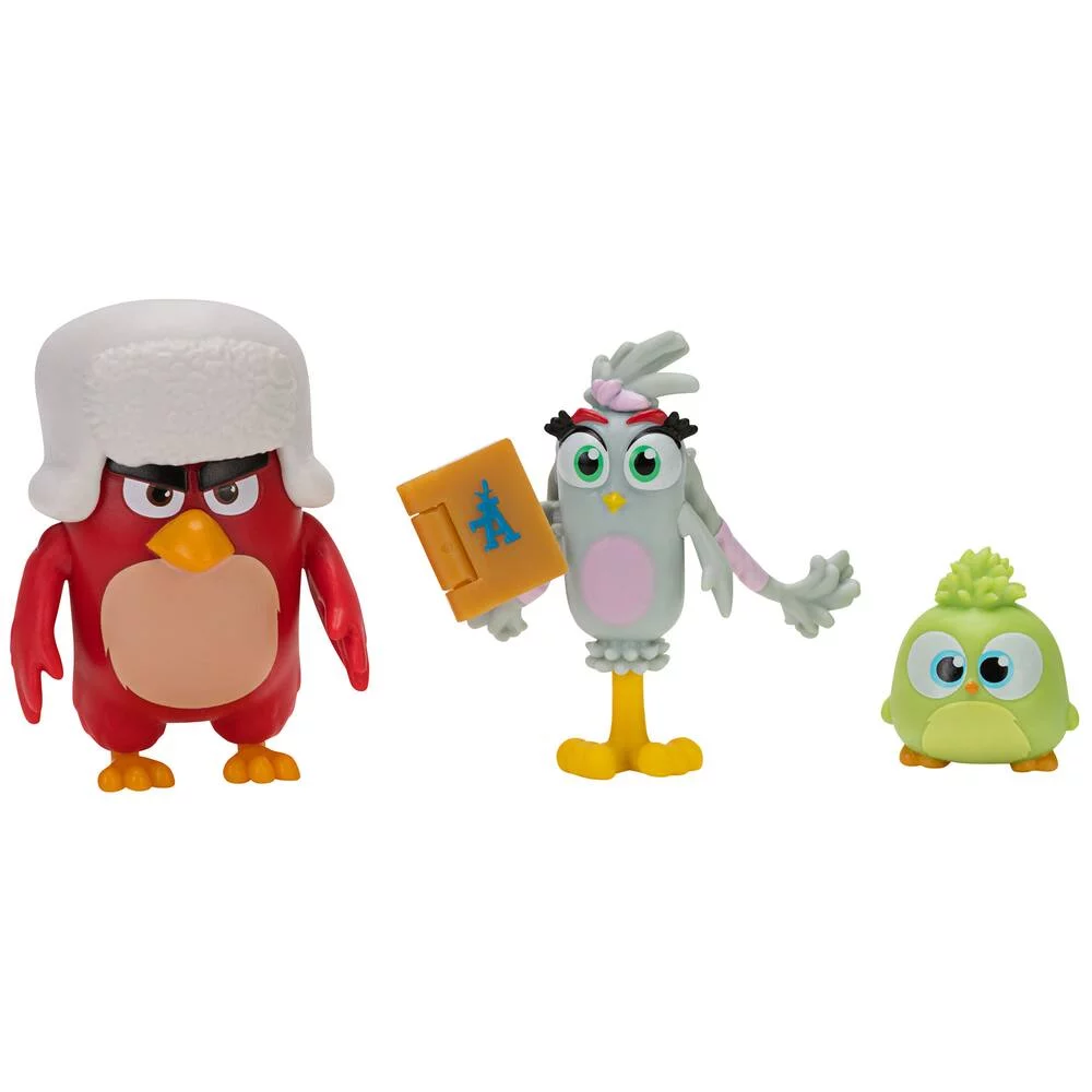 ANGRY BIRDS - 2 FIGURINES MISSION FLOCK