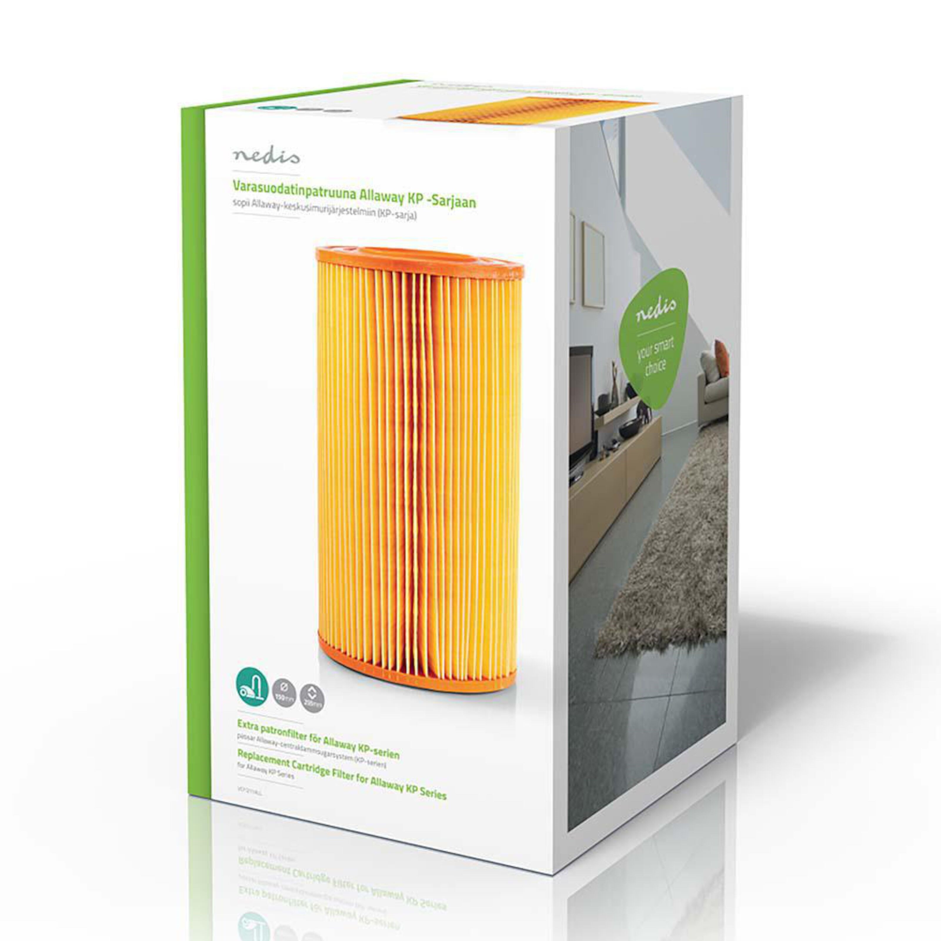 Patronfilter for Allaway KP-serien