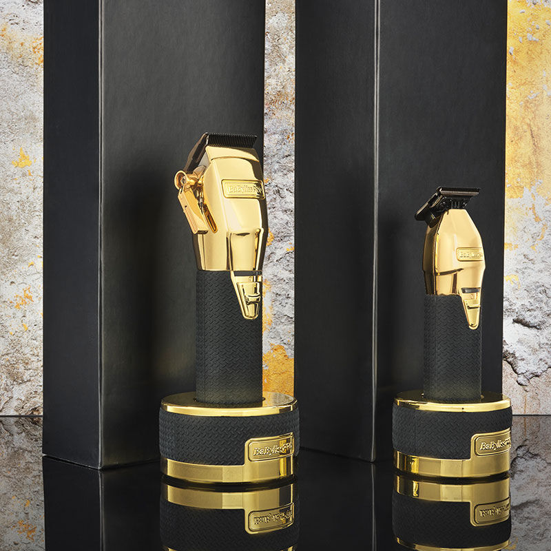 Socle de charge pour tondeuse de finition Boost+ gold