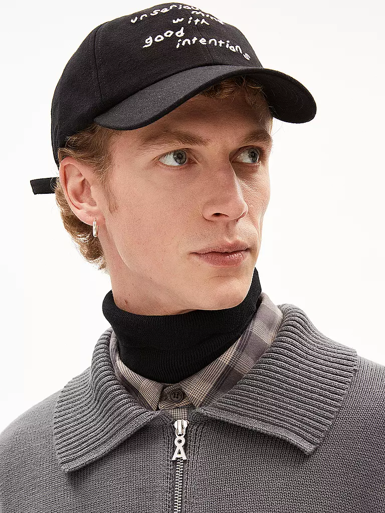 ARMEDANGELS Troyer Pullover FLORYAAN grau