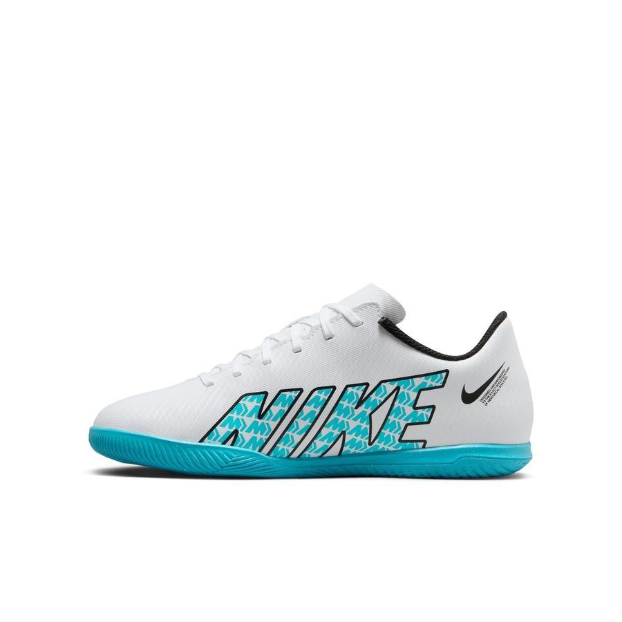 Nike Mercurial Vapor 15 Club IC Blast - Blanc/Bleu/Rose Enfant
