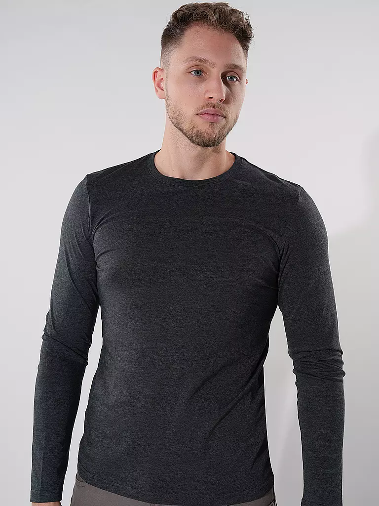 RAGWEAR Langarmshirt ZACHARI grau