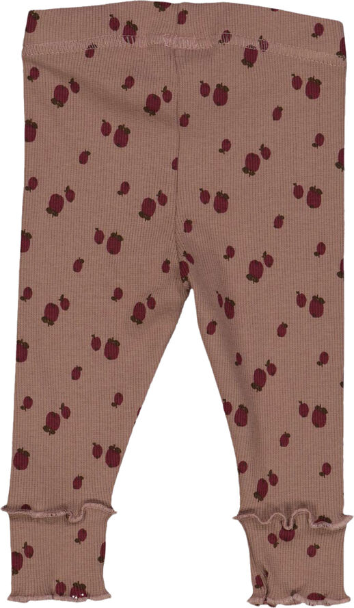 Müsli by Green Cotton Apple leggings baby Daydream/ cabernet/ bark