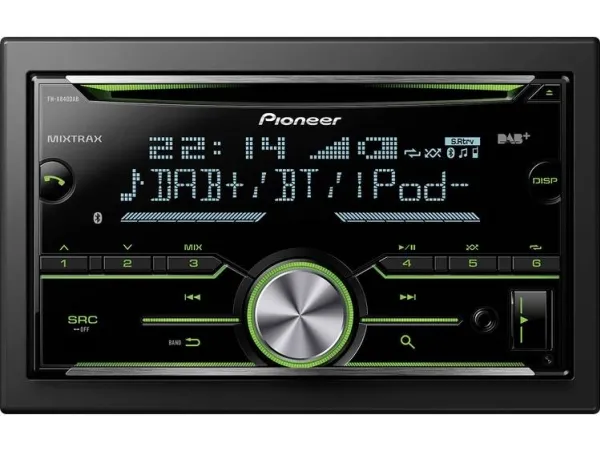 Pioneer FH-X840DAB - Bil - CD-modtager - in-dash - Double-DIN - 50 watt x 4